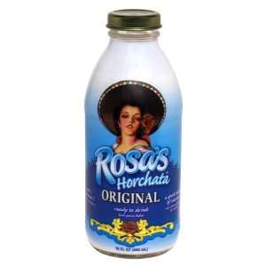 Rosas, Horchata, 15 Ounce (12 Pack)  Grocery & Gourmet 