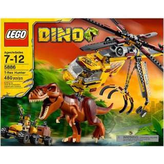   Lego DINO Set 5886 2 Minifigures 480 Pcs Unopened Dented Box  