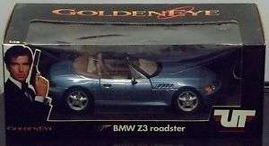 James Bond 007 Golden Eye BMW Z3 Roadster Diecast 118 scale UT Models 