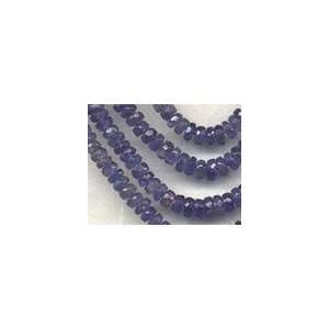  Tanzanite Faceted Rondelles Arts, Crafts & Sewing