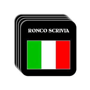  Italy   RONCO SCRIVIA Set of 4 Mini Mousepad Coasters 