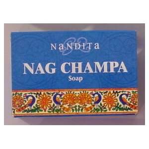   Champa Natural Soap   100 Gram (3.3 Ounce) Bar   From Nandita In India