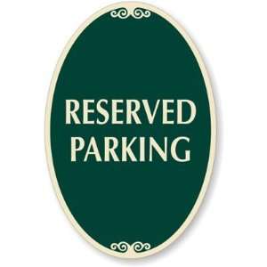  Reserved Parking Designer Signs, 18 x 12 Office 