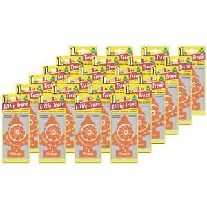 Little Trees Hanging Car and Home Air Freshener, Fresh Squeezed Orange 