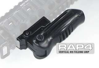 RAP4 T68 Paintball Gun Vertical RIS Folding Grip  
