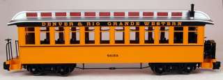 Bachmann G Scale Train (122.5) Denver & Rio Grande Western Coach 