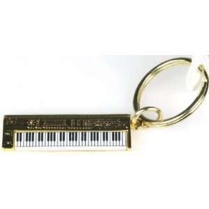  Harmony Jewelry Roland D 50 Synthesizer Keychain   Gold 