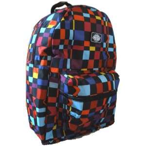  Dickies Backpack New Wave Design Black/Multi Sports 