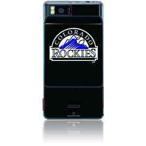   Protective Skin for DROID X   MLB CO Rockys Cell Phones & Accessories