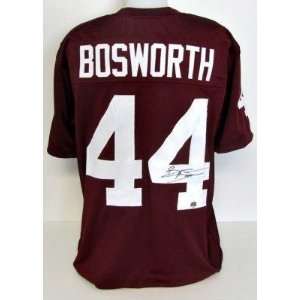  Brian Bosworth Autographed College Jersey SI   Autographed 