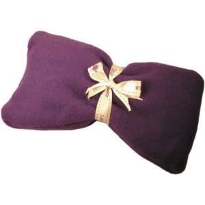 Spa Eye Pillow Purple Fleece Filled with Organic Lavender Microwavable 