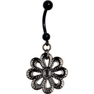 Handcrafted Vintage Flower Belly Ring Jewelry