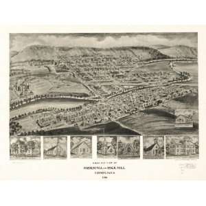    1906 map Orbisonia & Rock Hill, Pennsylvania