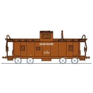  N RTR Caboose, UP/Early/Boxcar Red Toys & Games
