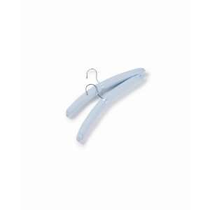  H & L Russell Set Of 2 Sea Blue Padded Hangers
