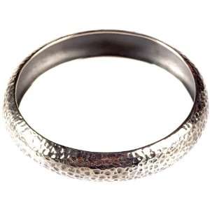 Sterling Dimple Bangle   Sterling Silver 