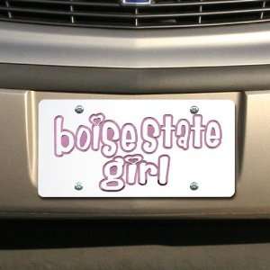  Boise State Broncos White Mirrored Boise State Girl 