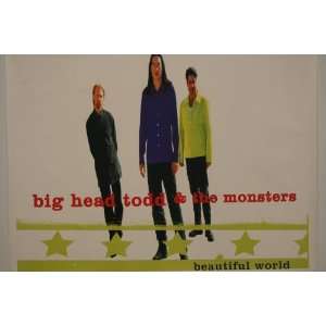  BIG Head Todd & the Monsters Beautiful World Poster