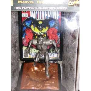  Limited Edition Pewter Statue of Wolverine 1993 Modern Age 