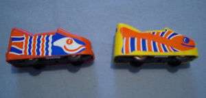 Long John Silvers Fish Cars Lot of 2 different  