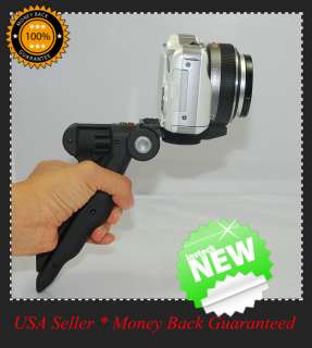 Mini Tripod Hand Held Grip 2 1 Digital Camera Stand Flash New USA in 