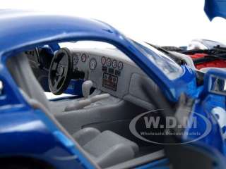 1996 DODGE VIPER GTS COUPE BLUE 124 DIECAST MODEL CAR  
