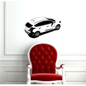  Vinyl Sticker Decal Art Mural Ford Focus Electric Car Cute Design A804