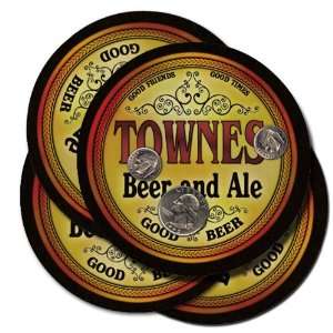  Townes Beer and Ale Coaster Set
