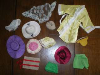   77 PIECES Vintage Barbie Ken Skipper Doll Clothes Clothing   Homemade