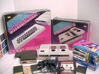 INTELLIVISION II COMPLETE SYSTEM WITH KEYBOARD,ADAPTER, PLUS 9 GAMES 