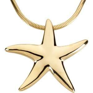  84269 Sterling Pendant Starfish Pendant Jewelry