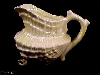 Unmarked Ilmenau Galluba & Hofmann Belleek Pitcher  