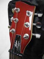 Hofner CT Series Red Shorty Mini Electric Guitar w/ Gig Bag NICE 