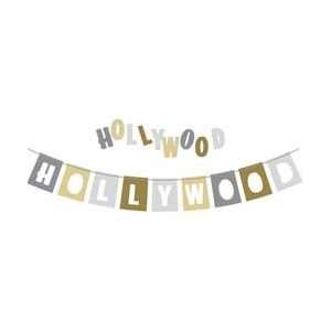  Movie Time   Hollywood Party Banner Toys & Games