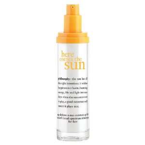 philosophy here comes the sun age defense facial sunscreen spf 40