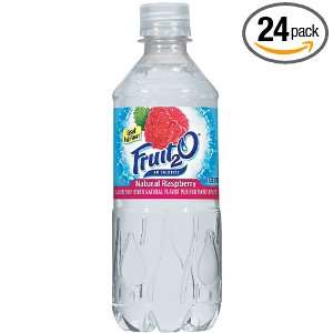 Fruit2O, Raspberry, 16 Ounce Bottles (Pack of 24)  Grocery 