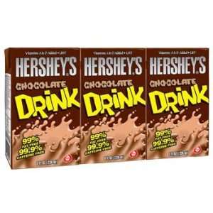 Hersheys Chocolate Drink Aseptic Pack 3 pk  Grocery 