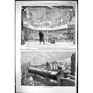 1860 Soldiers Theatre Mourmelon le grand Chalons Mons Meg 
