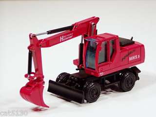 MH5.5 Excavator   HOLZNER   1/50   NZG #492   MIB   Only 50 Made 
