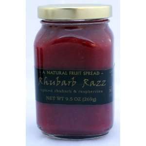 Rhubarb Razz   Rhubarb Raspberry Jam  Grocery & Gourmet 
