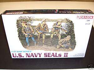 DRAGON 1/35 US NAVY SEALS II MODEL KIT TROOPS FIGURES  