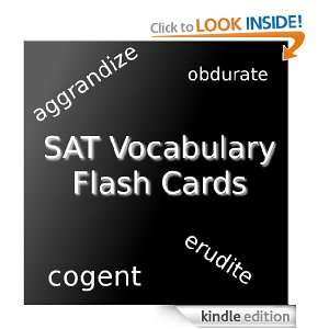 SAT Vocabulary Flash Cards (1000 Words and Definitions) Joel Lehman 