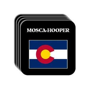  US State Flag   MOSCA HOOPER, Colorado (CO) Set of 4 Mini 