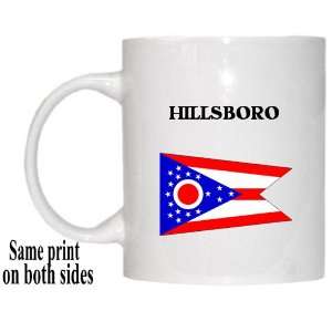  US State Flag   HILLSBORO, Ohio (OH) Mug 
