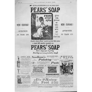    Pears Soap Advertising 100 Years Ago In 1786 