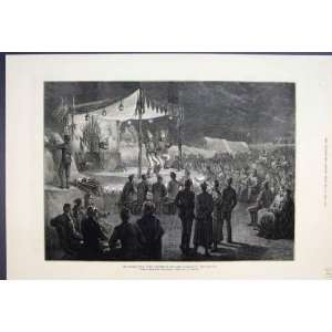  1879 Afghan War Lyric Theatre Camp Jellalabad Sketch