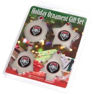 New Mexico Lobos Holiday Ornament Gift Set Sports 