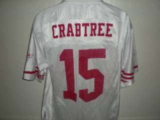 NEW IRREGULAR Michael Crabtree #15 San Francisco 49ers MENS Medium 
