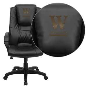  Flash Furniture Wofford College Terrier Embroidered Black 