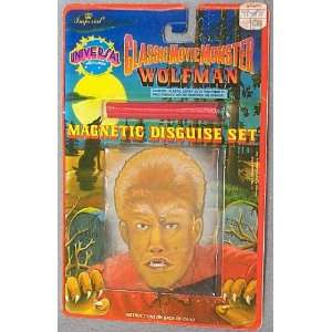  Wolfman Classic Movie Monster Magnetic Disguise Set Toys 